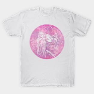 Wild Rose Nesting In Pink T-Shirt